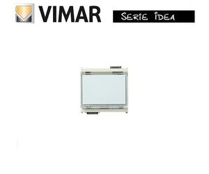 PULSANTE PORTANOME VIMAR IDEA BIANCO 16190.B