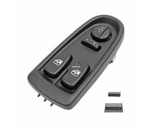 PULSANTE PULSANTIERA INTERRUTTORE ALZAVETRO SX IVECO DAILY 2006 -> 5801304491