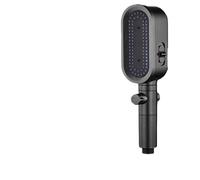 Pulsante regolabile Ugello for il risparmio dell'acqua Accessori da bagno for soffione Filtro depuratore d'acqua ad alta pressione(Shower head-Gray)