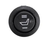 Pulsante Regolazione Comando Sedile Per Tutte Le Auto SUV Camion RV | 2 Pezzi Interruttore Riscaldatore Seggiolini Auto 3 Pin T 85 Rotondo Riscaldato Bilanciere Controllo Hi/Low Off 12V Barche Mo