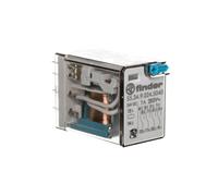 Pulsante relè industriale 4P 7A 24V DC 55.34.9.024.5040