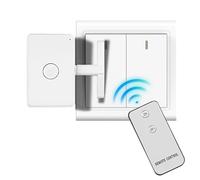 Pulsante Remote Senza Cablaggio - Modulo Pulsante di Illuminazione Portatile, Controllo Senza Fili Easy Setup, Flipper Artefatto A Distanza, Costruzione Abs Compatta, Compatibilità Multi-Dispositivi,