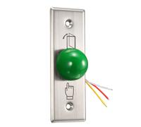 Pulsante rilascio sportello spingere NC/COM Pannello interruttore 115x40mm 12V
