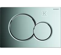 Pulsante scarico Sigma01 frontale cromato lucido 115.770.21.5
