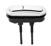 Pulsante Scarico Wc 1pcs quadrato doppio sciacquone pulsante serbatoio WC valvola universale Closestool interruttore premere accessori for il bagno(A)