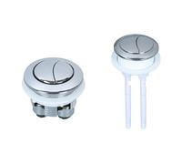 Pulsante Scarico Wc 38/48/58mm pulsante WC universale serbatoio acqua a filo doppio con 2 aste(38mm)