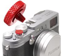 PULSANTE SCATTO CONCAVO ROSSO adatto a FUJIFILM X-PRO2 X-T20 X-T10 X100T X100V