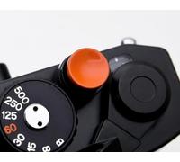 PULSANTE SCATTO MORBIDO ARANCIONE OTTONE rilascio adatto per FUJIFILM X-T2 SXT-2 X-E5 X HALF GFX100RF X-M5 LEICA M1 M2 M3 M4 M5 M6 M7 MP M8 M8.2 M9 M9-P M-E M10-P M10-DM10-R M11 R5 R6 R7 R8