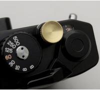 PULSANTE SCATTO MORBIDO RILASCIO ORO GOLD OTTONE compatibile per FUJIFILM X-T2 SXT-2 X-E5 X HALF GFX100RF X-M5 LEICA M1 M2 M3 M4 M5 M6 M7 MP M8 M8.2 M9 M9-P M-E M10 M10-P M10-D M10-R M11 R5 R6 R7 R8