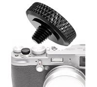 PULSANTE SCATTO NERO metallo adatto a FUJIFILM X100V X20 X30 X-E3 X-PRO2 X100S