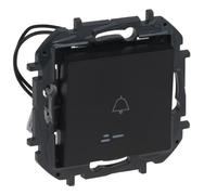 Pulsante singolo 6A colore illuminato NILOE STEP 863510B