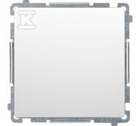 Pulsante singolo NO/NC bianco BASIC BMPR1.01/11