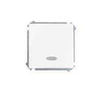 Pulsante singolo vero con Simon Basic BMP1L.01/11