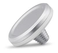 Leica Pulsante di rilascio morbido anodizzato argento