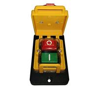 Pulsante start/stop KJD12 NVR, 4 pin, 250 V, per macchinari per la lavorazione di legno e metallo,