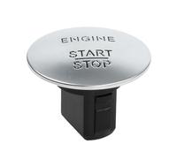 Pulsante Start Stop senza chiave Keyless-Go per Mercedes W205 W176 W246 S204 W204 per 2215450714 argento