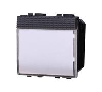 Pulsante Targa Portanome Campanello, Compatibile Con Bticino Living Light, Ocupp