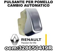 Pulsante Tasto per Pomello Cambio Automatico RENAULT Koleos Kadjar 328650419R