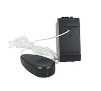 Pulsante Tirante NO 1P 10A Nero Corda 1,8 Metri Compatibile Con Bticino Living International