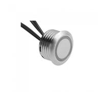 V-TAC Pulsante touch con dimmer VT-2411-LED3341 da incasso per strisce LED 12V 60W Blu cromato
