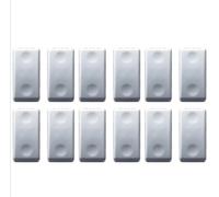 Serie System White Gewiss Dispositivi Modulari per Impianti Civili e Commerciali (Pulsante Unipolare 10A, Pezzi 12)