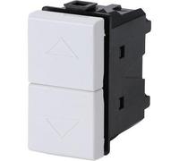 Pulsante Unipolare Doppio Abm Bianco a 16 250 V 8 Pezzi