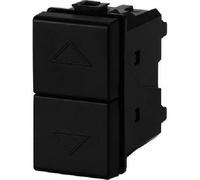 PULSANTE UNIPOLARE DOPPIO ABM NERO VOLT 250 A 16 PZ 8