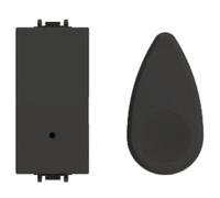 PULSANTE UNIPOLARE TIRANTE NERO VP42 COMPATIBILE VIMAR PLANA VP42-MN-ECO27246 ECOVA