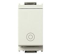 Vimar 16080.B Idea Pulsante, da incasso, 1M, 1 polo NO, 10A, bianco