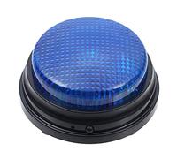 Pulsante Vocale Registrabile con Luce Risparmio Energetico Gioco Interattivo per Genitori-Figli Educazione Linguistica di Registrazione Audio Portatile e Facile da Usare