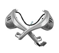 Pulsante Volante Dell'auto Per Nissan Per Navara 2017-2021 Per Xterra Per Terra 2018-2020 25550-3TA3A Interruttore Volante Controllo Crociera A Due Colori(Argento)