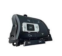 Pulsante Volante Dell'auto Per VW Per Golf 7 7.5 Per Sportsvan Variante Per E-Golf 5G0959442N 1/2PCS Volante Multifunzione Pulsante Interruttore Pannello Copertura Lunetta(Right-1PC)