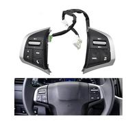 Pulsante Volante Multifunzione Auto Per Dmax 2019 Per Trailblazer 2014 Pulsante Volante Dell'auto Interruttore Controllo Velocità Volume Audio(Silver Black)
