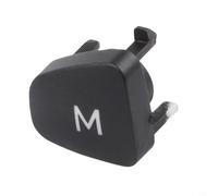 Pulsante volume audio M per controllo volante - per Ford Escort, Fiesta MK7, ST e EcoSport (2013-2023), pulsante di scambio in plastica nera, plug and play