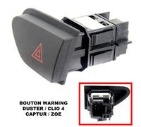 Pulsante Warning Lampeggiante Dacia Duster Pinze Per Captur Clio 4 IN 252907372R