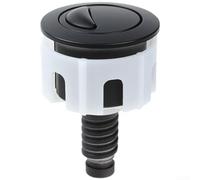 Pulsante WC doppio scarico 38 mm ABS Push Switch (B) | Due pulsanti efficienti a filo, opzioni complete e mezzo, design a risparmio idrico, si adatta a fori da 38 mm