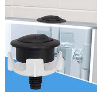 Pulsante Wc - Fush Ad Alta Lotta Ad Alta Prestazioni | Parte Di Riparazione Idraulica Di Manutenzione Facile Per Il Serbatoio | Sostituzione Del Pulsante Fit Toilet Tank | Out