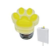 Pulsante WC - Pulsante per WC | Simpatico pulsante per WC | Aiuti luminosi per il pulsante di risciacquo | Protettore per unghie lunghe a forma di artiglio di gatto, strumento ausiliario vivente per