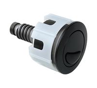 Pulsante WC - Pulsanti per serbatoio WC | Pulsante rotondo per sciacquone WC con doppia pressione - Pulsante doppio WC con pulsante rotondo | da bagno di ricambio per il controllo del filo