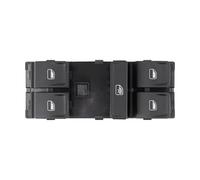 Pulsanti Alzavetri Compatibile con per Polo 2011-2016 Interruttore Alzacristalli Elettrico Anteriore Sinistro Blocco Porta Ricambi Auto Accessori 6RD959857D