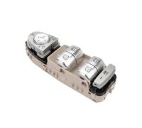 Pulsanti Alzavetri Per Mercedes Per Benz Classe S W222 Adatto Per 13-20 Gruppo Interruttore Alzacristallo Elettrico Controllo Automatico(Crema)