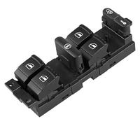 Pulsanti Alzavetri Per Vw Per Passat Per B5 Per Golf Per 4 Per Jetta Per Mk4 Interruttore Alzacristallo Elettrico Per Auto 1J4959857B(Black 1)