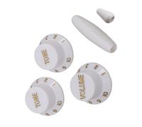 Pulsanti Chitarra Ricambio Accessori Struttura in Plastica Per Volume Elettrico E Suono Facile Montaggio Pulsanti Chitarra