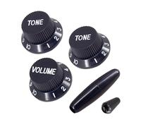 Pulsanti Chitarra Ricambio Accessori Struttura in Plastica Per Volume Elettrico E Suono Facile Montaggio Pulsanti Chitarra
