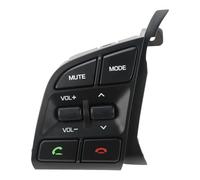 Pulsanti Controllo Multifunzione Volante 1 pezzo Per Hyundai Per Tucson 2016 2017 2018 Interruttore Di Controllo Del Volante Lato Sinistro Nero 96710D35004X