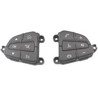 Pulsanti Controllo Volant A0999050200 Interruttore Controllo Pulsante Sul Volante Per Benz Classe C W205 2014-2018 A0999050300(1Pair Moka)