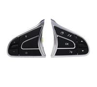 Pulsanti Controllo Volant Per Koleos 2016-2023 Interruttore Pulsante Controllo Volume Audio Multifunzione Volante Sinistro Destro(A Pair)