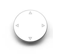 Pulsanti Del Menu Manopola Multimediale Per Auto Compatibile Con BMW Serie 1 E81 E82 E87 E88 2007-2012 Serie 6 E63 E64 2002 2003 2004-2007 Pulsante Freno(Silver)