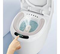 Pulsanti di comando per WC Pulizia automatica a doppia modalitàQuesto bidet è dotato di due getti, ognuno adatto alla pulizia di diverse parti. Dopo aver premuto il pulsante di avvio, il flusso d'acqu