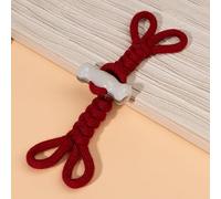 Pulsanti di commutazione corno resina Bottoni a pressione for cappotto in pelle, multicolore, 16,5 cm, 2/4 paia(Wine Red,About 16.5CM long 4 pair)